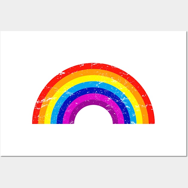 rainbow Wall Art by CreativeShirt